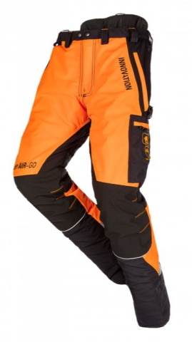 Schnittschutzhose Canopy AIR-GO, orange/schwarz, Regular, Gr. S