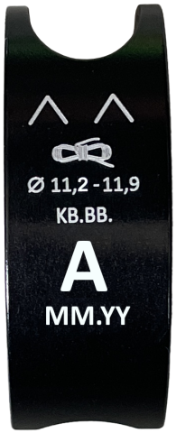 Klemmbacke BlackBird A, 11.2mm - 11.9mm