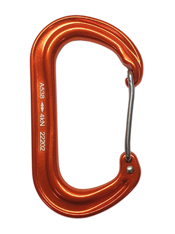 Materialkarabiner XSRE Wire orange