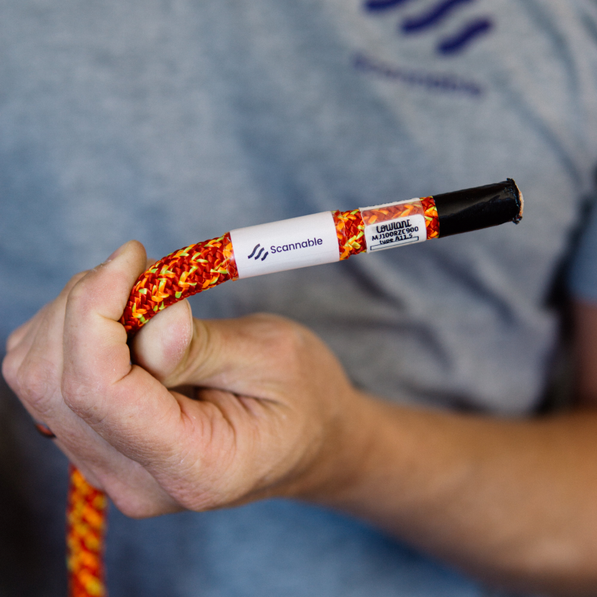 Seiletikett NFC 30mm x 60mm (50 Pack)