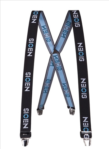 Hosentr&amp;#228;ger Stockton mit Clips blau/schwarz