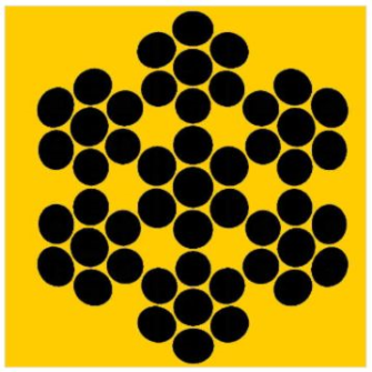 Stahldrahtseil 8mm 7x7 INOX Edelstahl, rostfrei Meterware