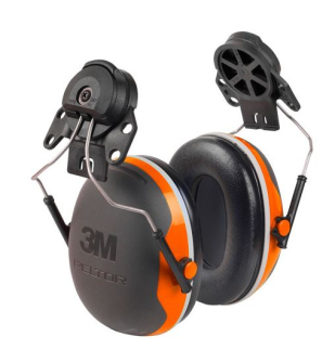 Gehörschutz 3M™ PELTOR™ mit Helmbefestigung grün, X4P3E