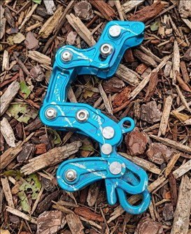 Abseilgerät Rope Runner Pro, blau