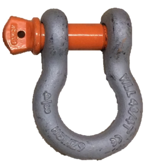 Schäkel geschweift Stahl 2 To