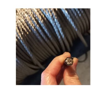 Stahldrahtseil 8mm 7x7 INOX Edelstahl, rostfrei Meterware