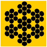 Stahldrahtseil 8mm 7x7 INOX Edelstahl, rostfrei Meterware