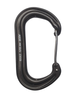 Materialkarabiner XSRE Wire matt grau