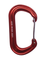 Materialkarabiner XSRE Wire rot