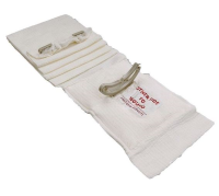 elastischer Notfall DRUCKVERBAND steril 10cm weiss