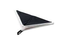 Falteimer schwarz-weiss