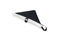 Falteimer schwarz-weiss