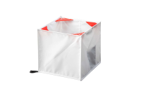 Falteimer schwarz-weiss