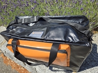 Materialtasche schwarz-orange Murer