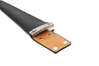 LEDERKÖCHER  gerade rechts 