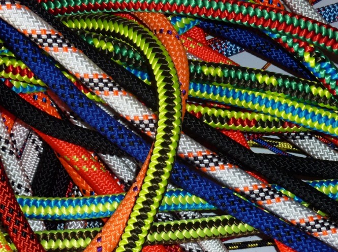 Diverse Seilreste, Preise auf der Liste in Dokumente