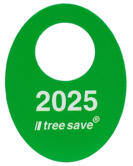 Jahreskennscheibe TreeSave 2025