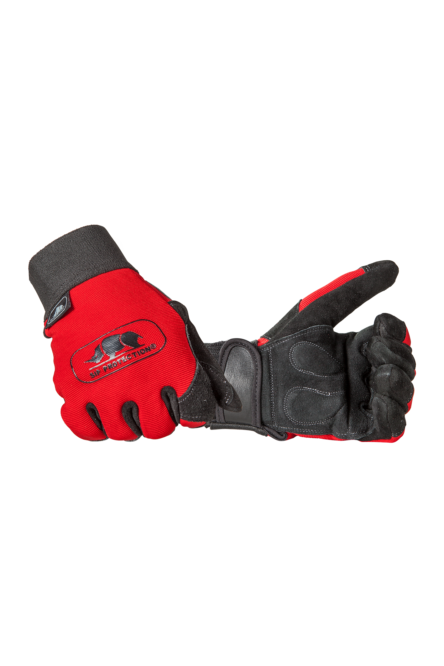 handschuhe Scuderia rote Acryl-Handschuhe Einheitsgröße 