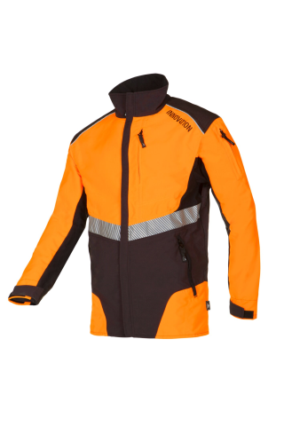 Arbeitsjacke W-Air Innovation, orange/schwarz, Gr. S