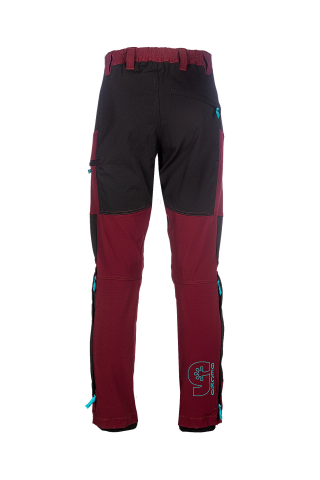 Kletterhose Gecko Burgundy Red, Gr. XL