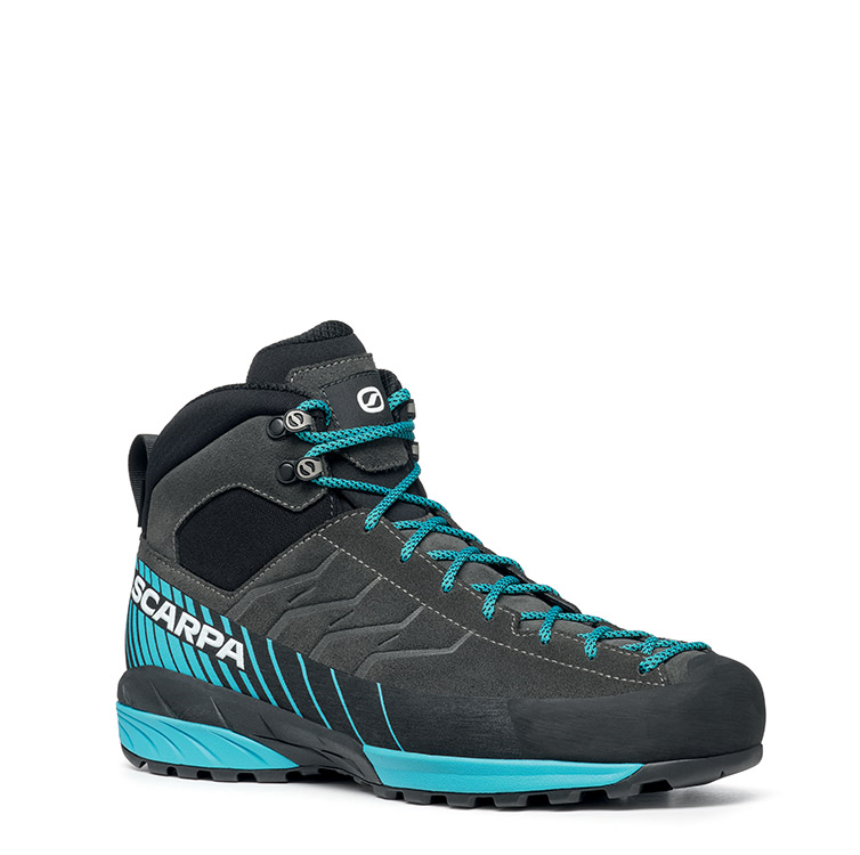 Schuh Mescalito Mid GTX Shark/Azure, Gr. 46