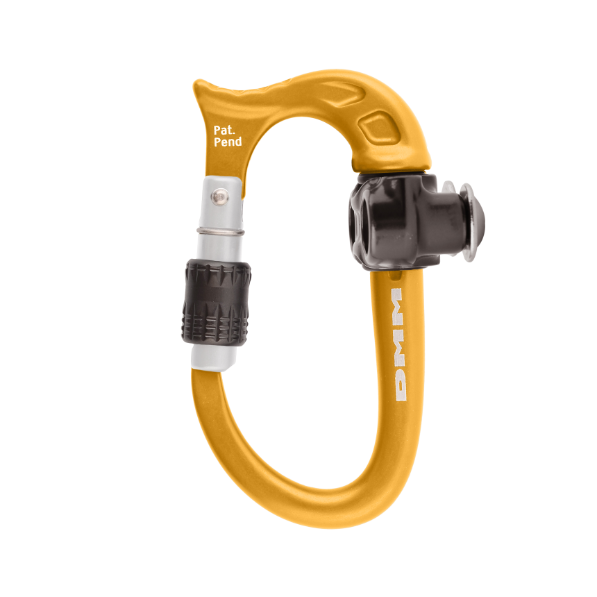 Materialkarabiner MICRO VAULT Gold