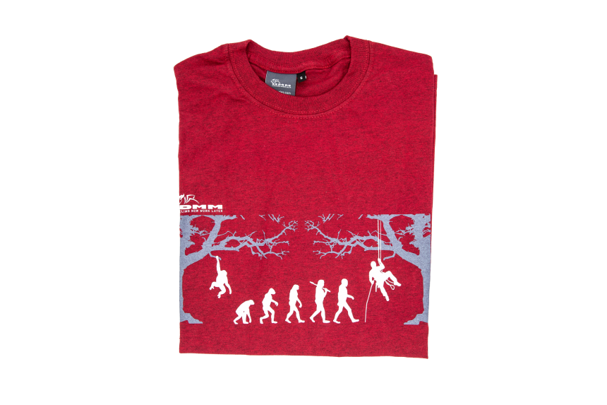 T-shirt Arb-evolution rot, Gr. S 