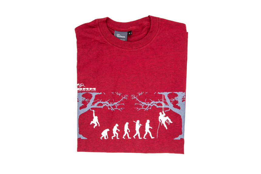 T-shirt Arb-evolution rot, Gr. S