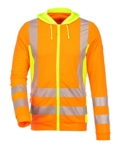 Warnschutz Funktions Kap. Jacke e.s.motion 2020 orange/gelb, Gr. S 