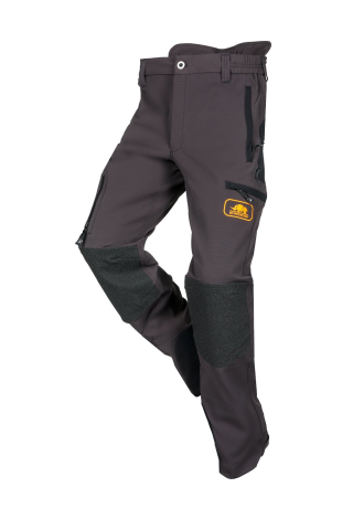 Kletterhose Progress, anthrazit/schwarz, Gr. S