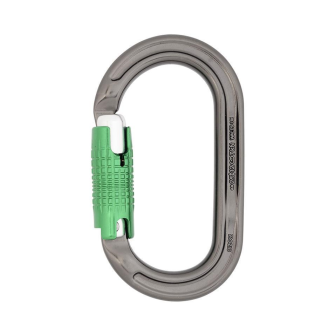 Karabiner Ultra O Locksafe grau