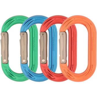 Schnappkarabiner 4er Set PerfectO Straight Gate Colour 