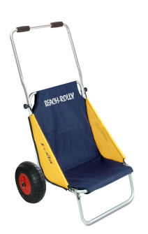 Beach-Rolly Transportkarre blau-gelb 