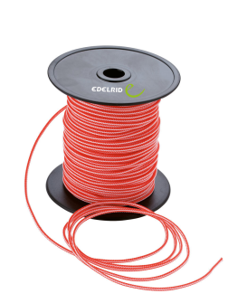Wurfschnur Throw Line 2.2mm, 50m, rot-weiss 