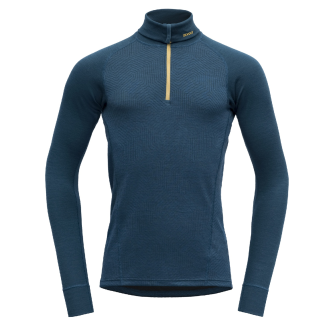 T-Shirt Langarm Duo Active Man Zip Neck flood Gr.L