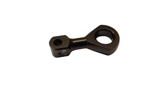 LockJack replacement Straight Carabiner-Adaptor (Alu-Bone)