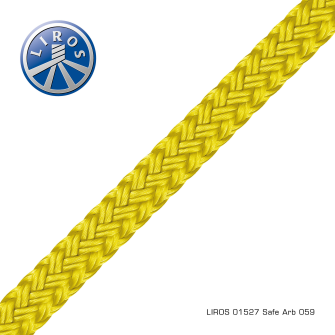 Riggingseil Safe arb Liros 14mm gelb, 5.5To Meterware 
