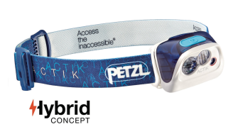 Stirnlampe ACTIK blau 