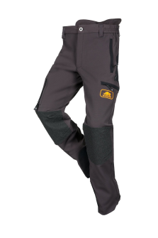 Kletterhose Outdoor, anthrazit/schwarz, Gr. S
