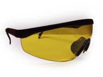 Schutzbrille gelb