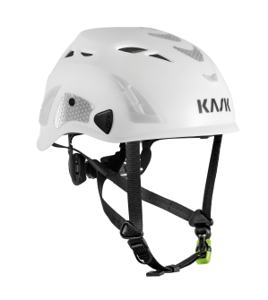 Kletterhelm SUPERPLASMA PL HI VIZ weiss