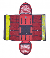 Seilsack Cross Pro rescue red 54L