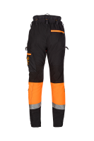 Schnittschutzhose Canopy AIR-GO, orange/schwarz, Regular, Gr. L