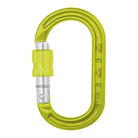 Materialkarabiner XSRE Lock lime