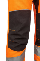 Schnittschutzhose SAMOURAI HV, orange/schwarz, Regular, Gr. L