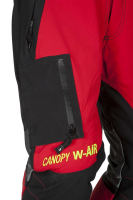 Schnittschutzhose Canopy W-AIR, rot/schwarz, Regular, Gr. XL