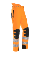 Schnittschutzhose Arborist HV, orange/schwarz, Regular, Gr. S