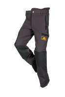 Kletterhose Outdoor, anthrazit/schwarz, Gr. XS