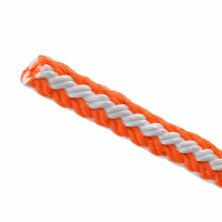 Arbeitsseil T-Rex 12.7mm 1/2 orange-weiss 44kN Meterware